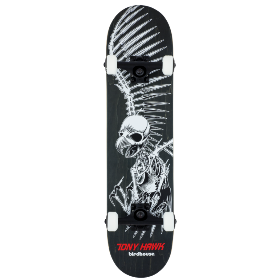 Birdhouse Hawk Full Skull Skateboard Complete, 8.0"