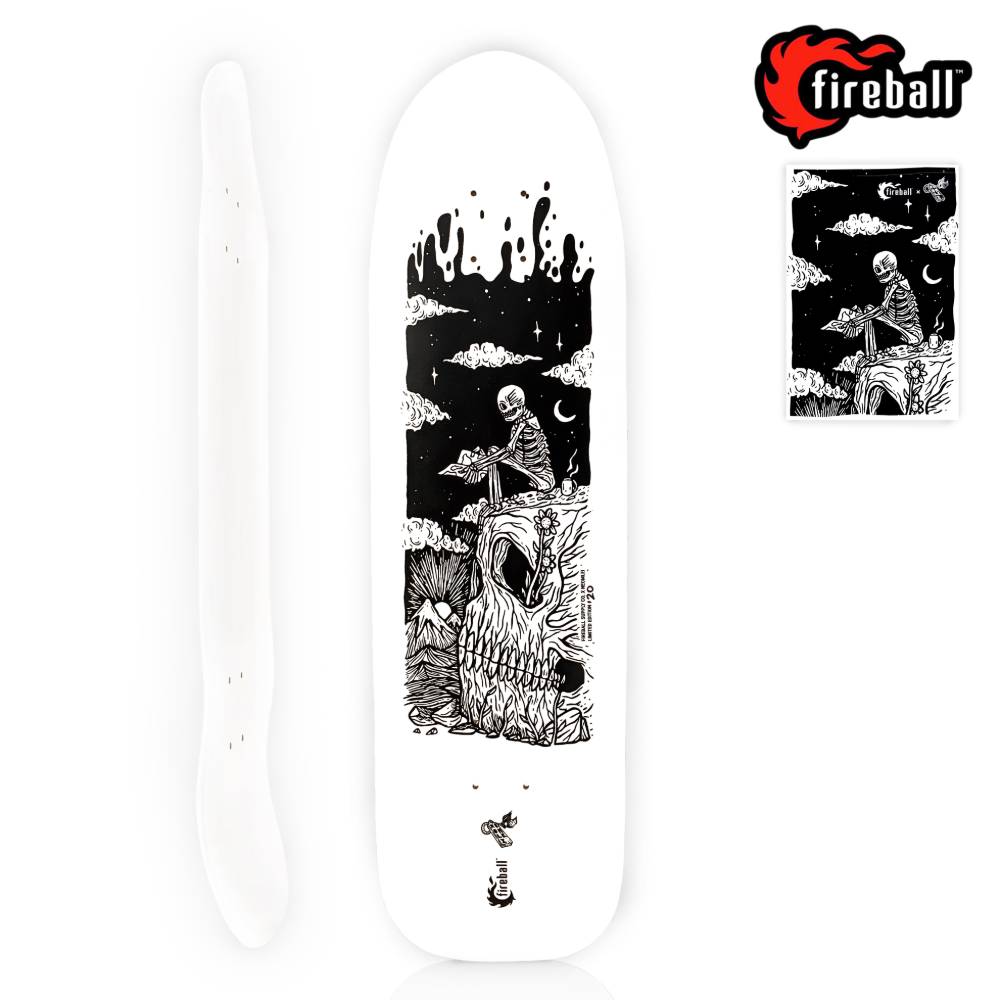 Fireball Limited Edition Artist Series Cruiser Skateboard | Eli Klemmeck, aka Neomlei