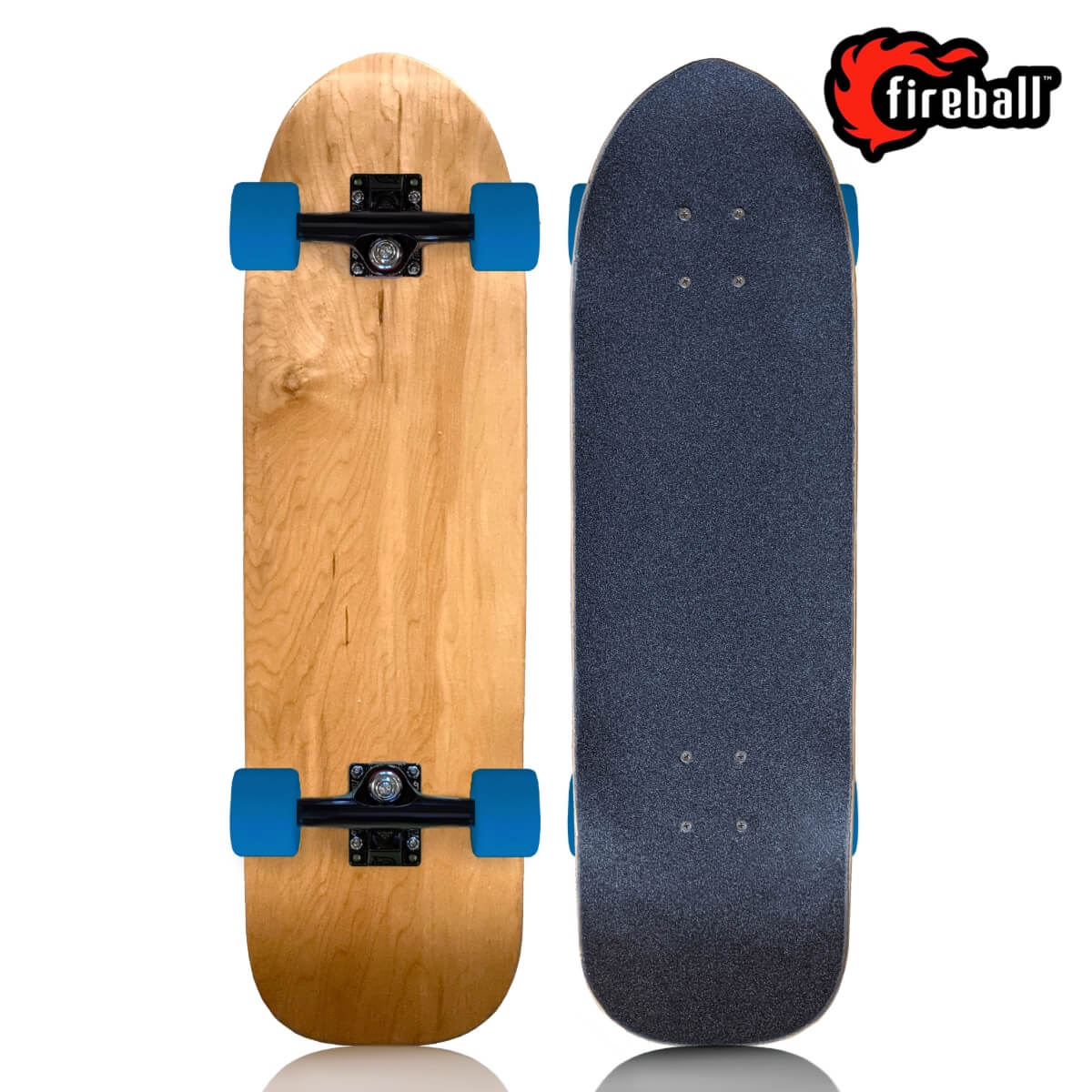 Fireball Artist Series Blank Cruiser Skateboard