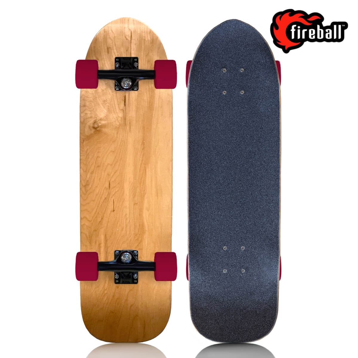 Fireball Artist Series Blank Cruiser Skateboard
