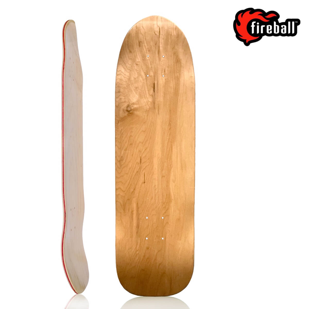 Fireball Artist Series Blank Cruiser Skateboard