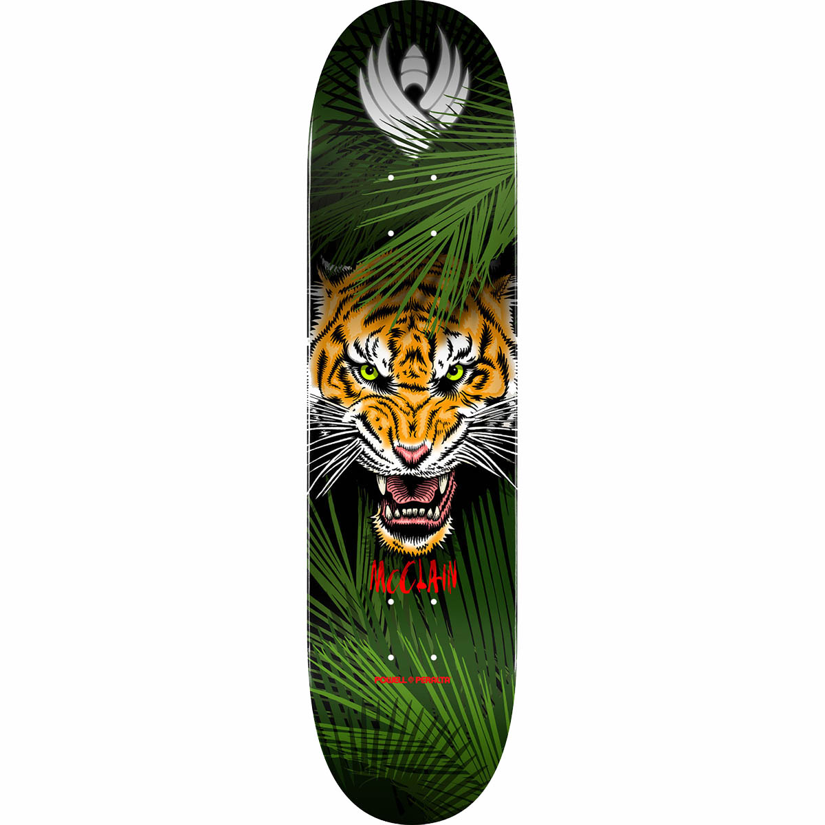 Powell-Peralta McClain Pro Flight Tiger Skateboard Deck, Shape 243, 8.25"
