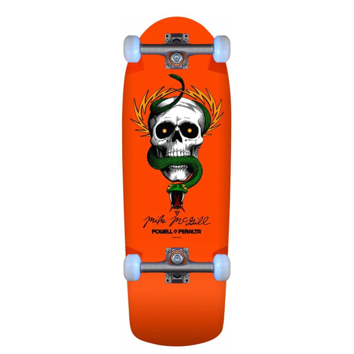 Powell-Peralta McGill Skull and Snake Complete, Orange, 10.0"