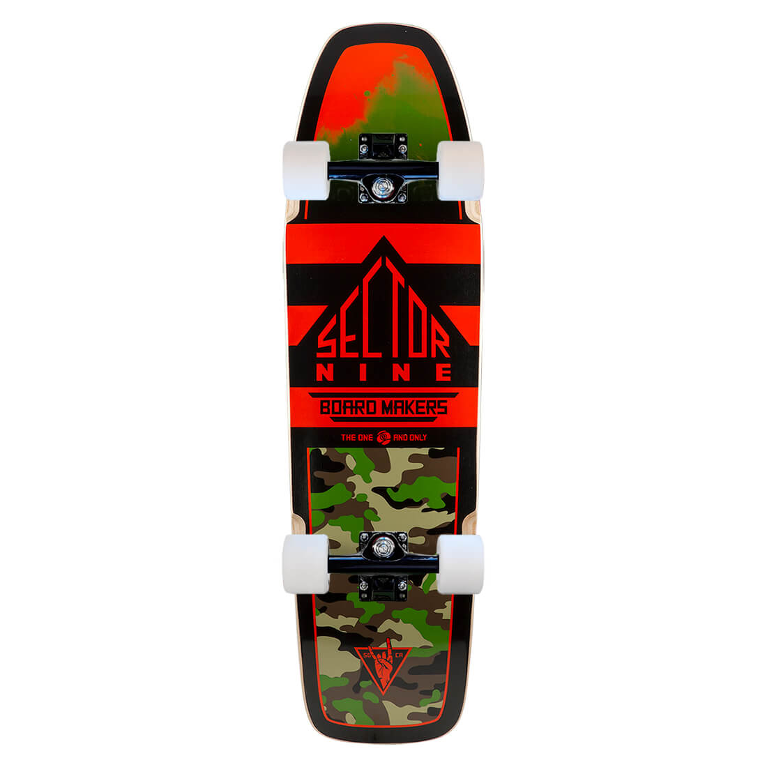 Sector 9 Ninty Five, Red Mini Cruiser Complete