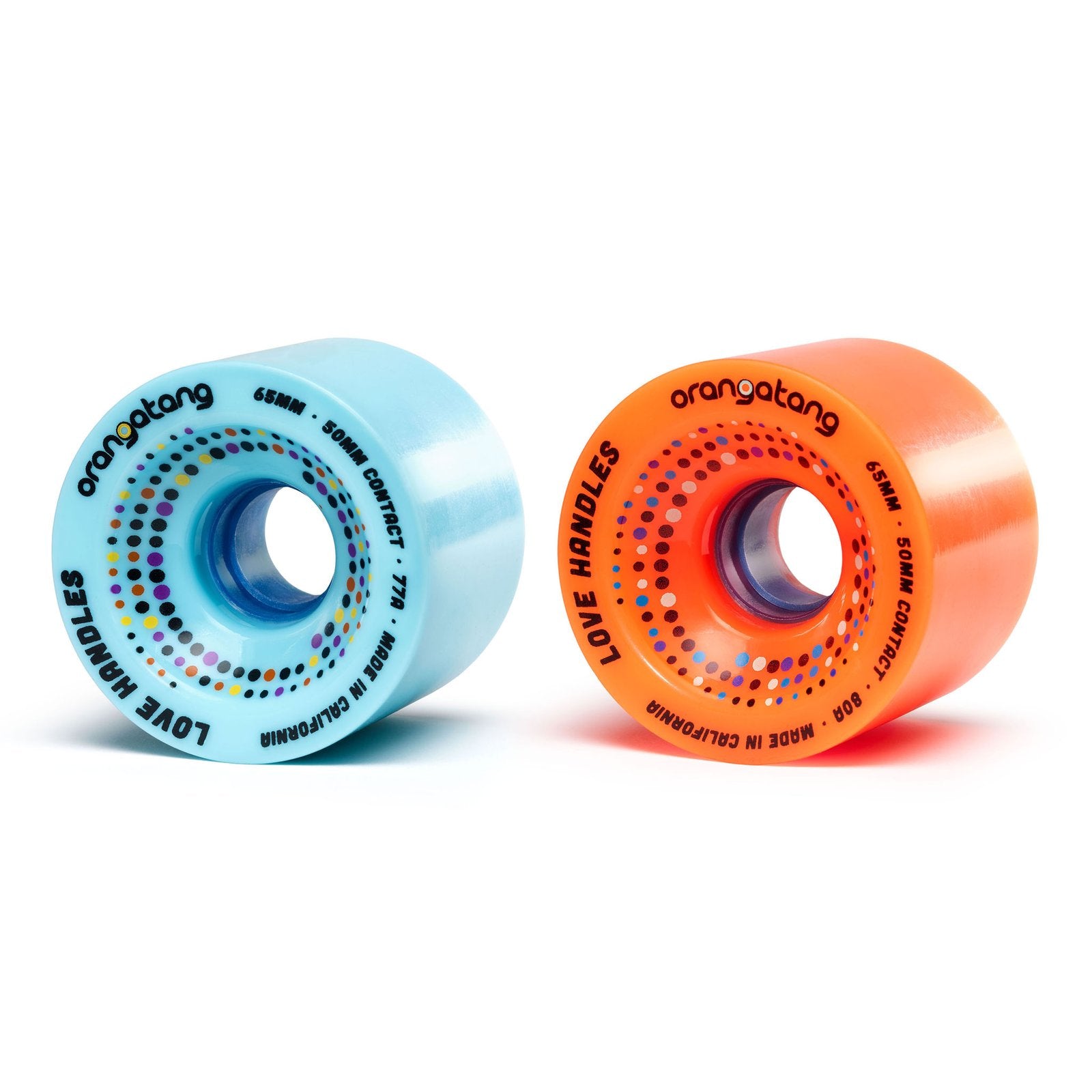 Orangatang Love Handles Longboard Wheels, 65mm