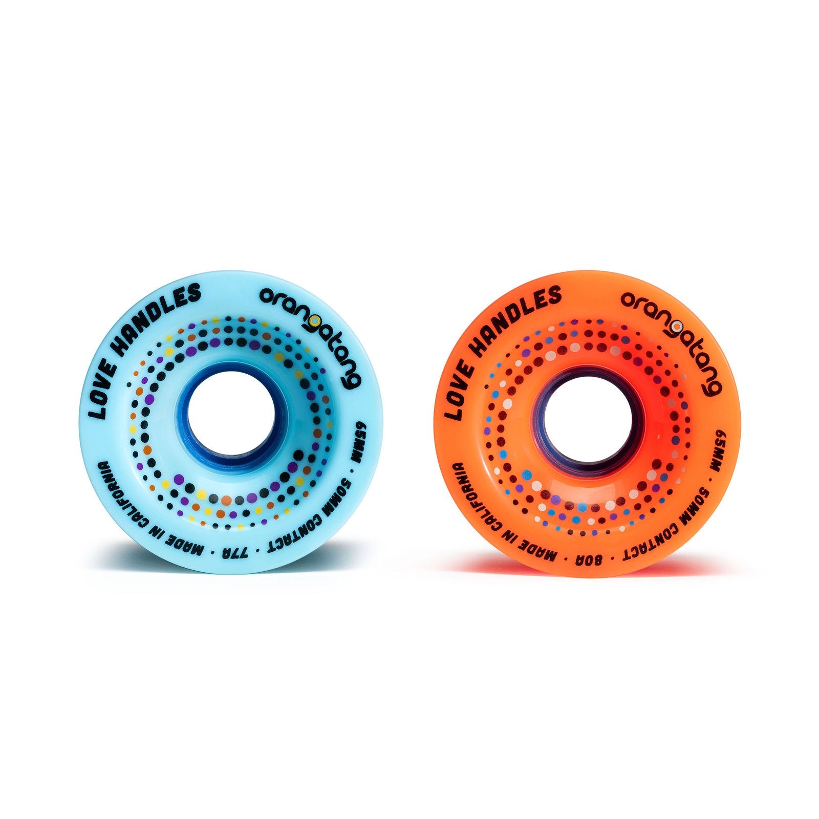 Orangatang Love Handles Longboard Wheels, 65mm