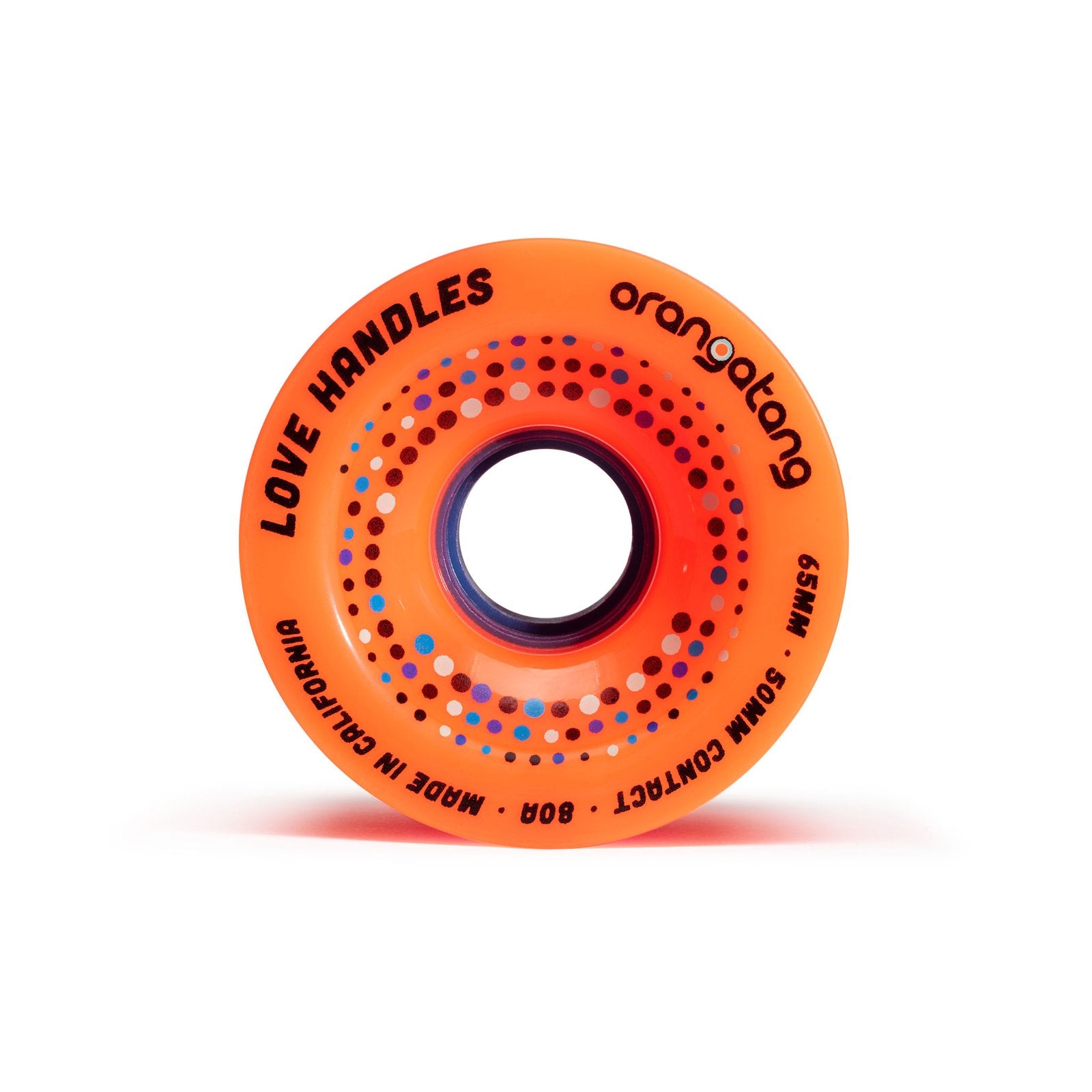 Orangatang Love Handles Longboard Wheels, 65mm
