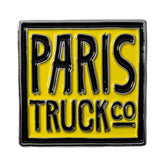 Paris Truck Co. Hipster Logo Pin, 1.25"