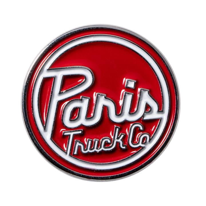 Paris Truck Co. Dot Logo Pin, 1.0"