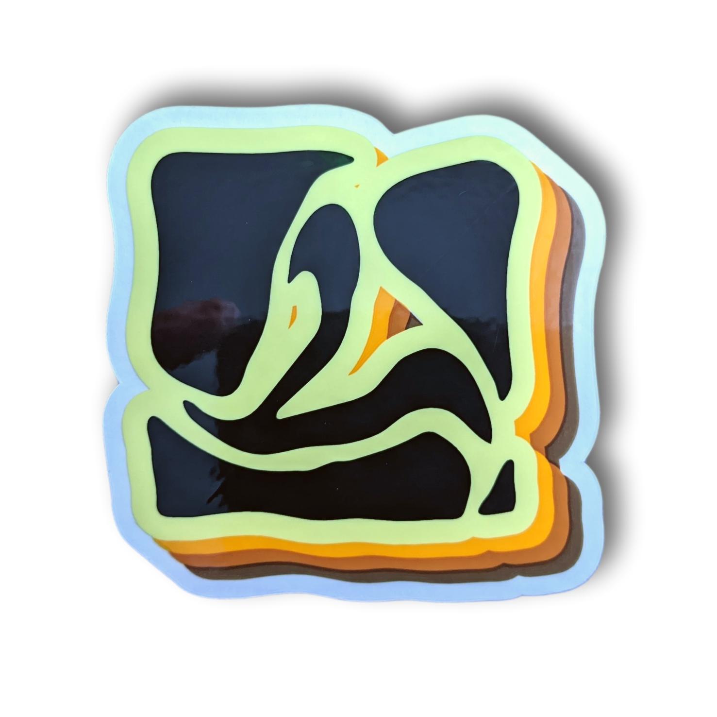 Landyachtz Cheese Melt Sticker