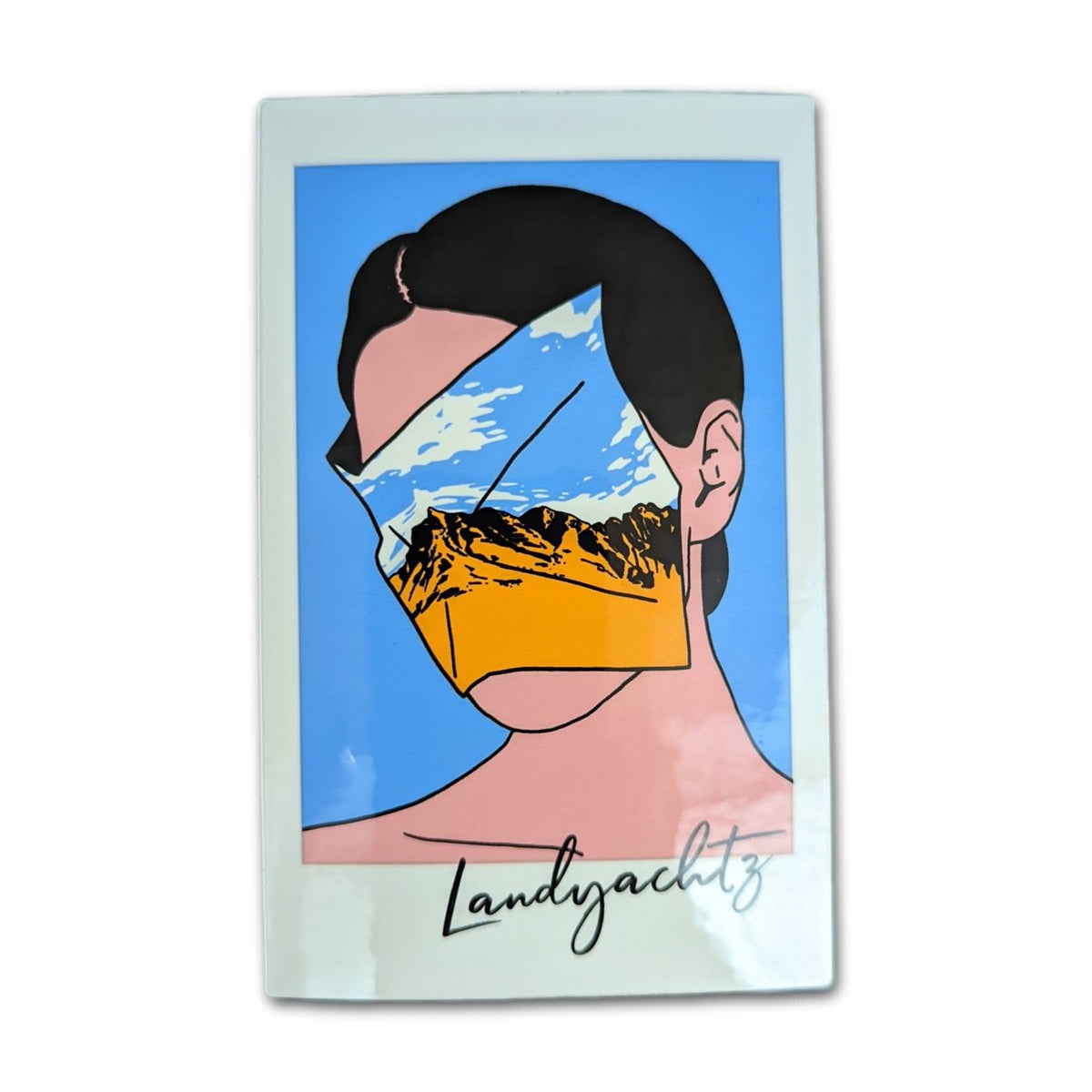 Landyachtz Map Face Sticker