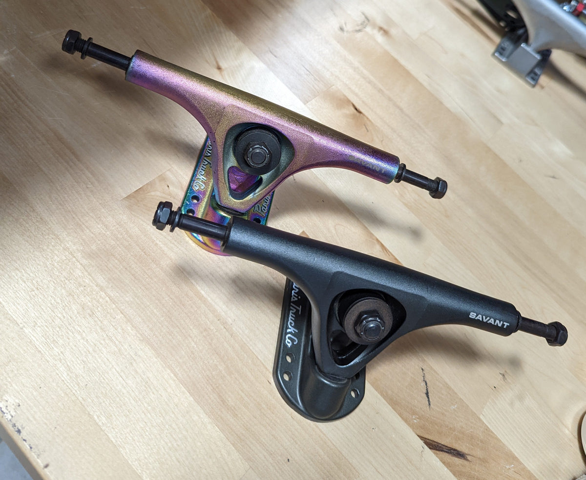 Paris Savant Forged Precision Longboard Trucks - Mixed Color - Blemish