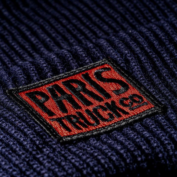 Paris Truck Co. Hipster Logo Beanie, Navy