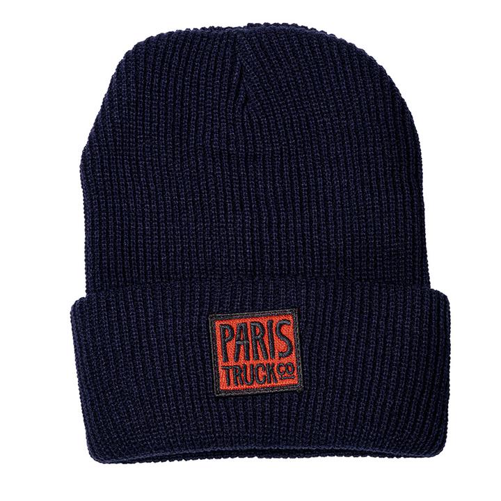 Paris Truck Co. Hipster Logo Beanie, Navy