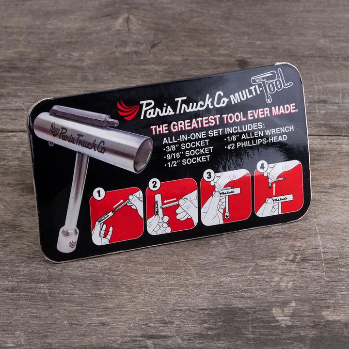 Paris Skate Tool, Silver or Black