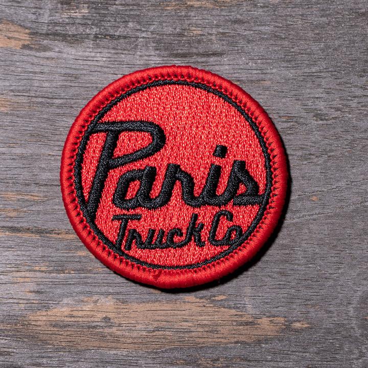 Paris Truck Co. Dot Logo Patch, 2.0"