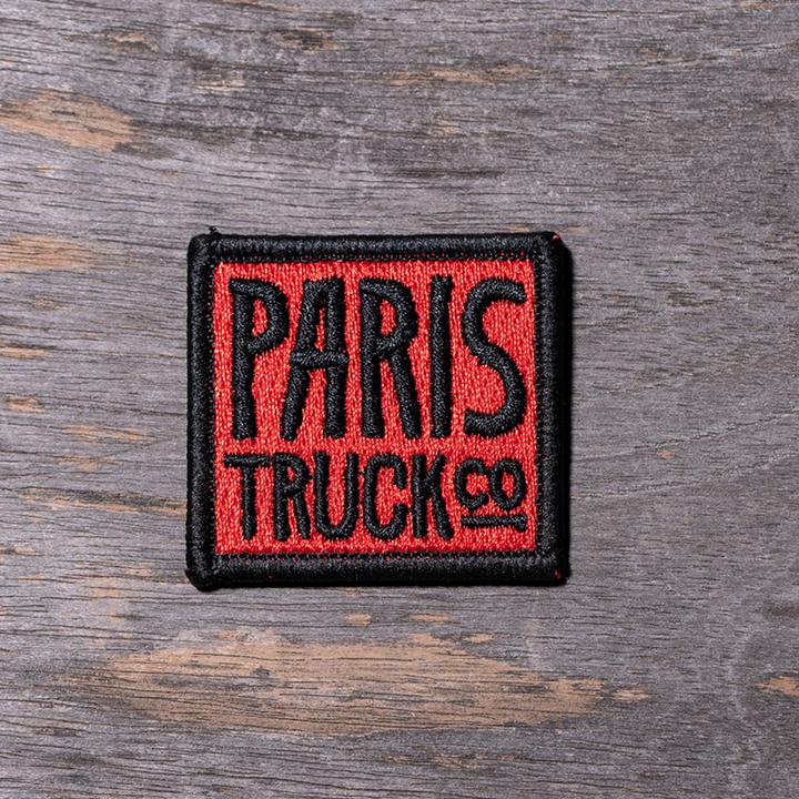 Paris Truck Co. Hipster Logo Patch, 1.75"