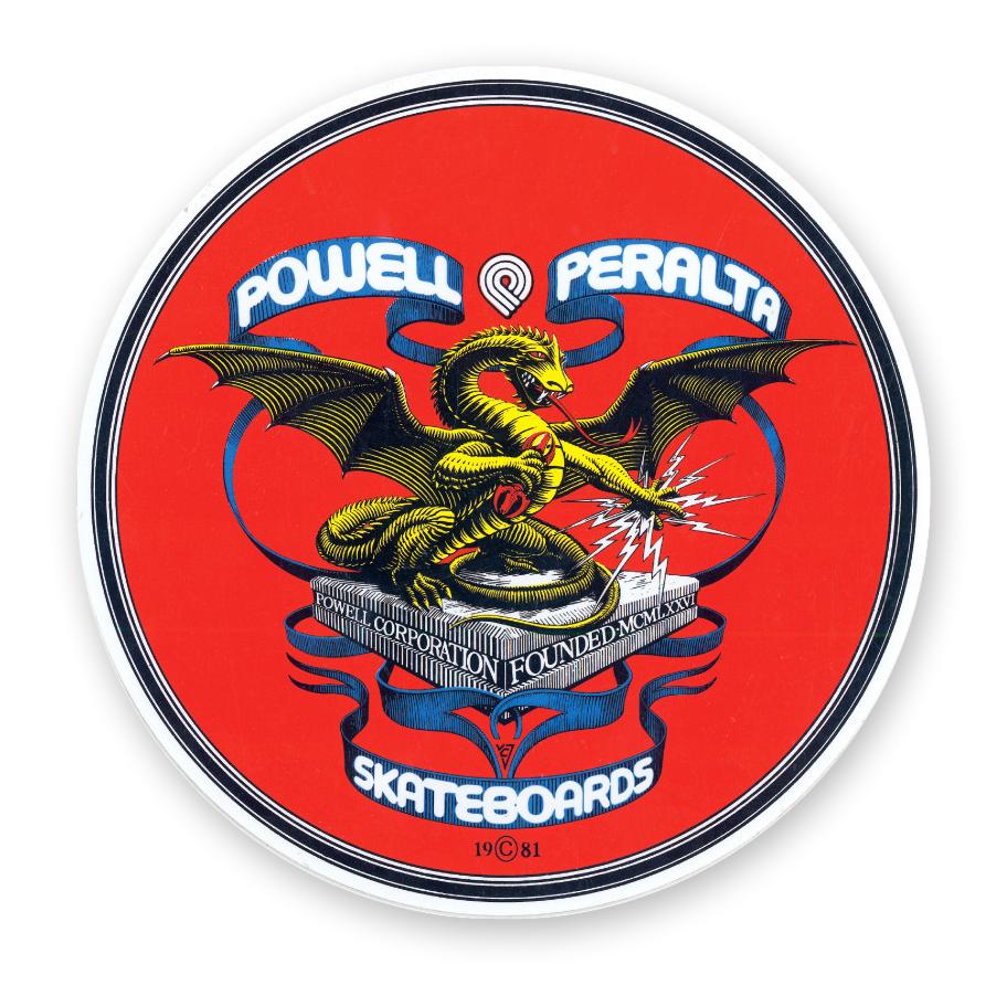 Powell Peralta Banner Dragon Sticker