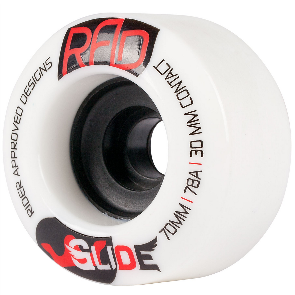 RAD Glide Longboard Wheel, 70mm