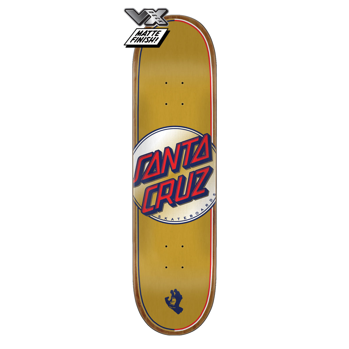 Santa Cruz Steadfast Dot VX Deck 8.5"