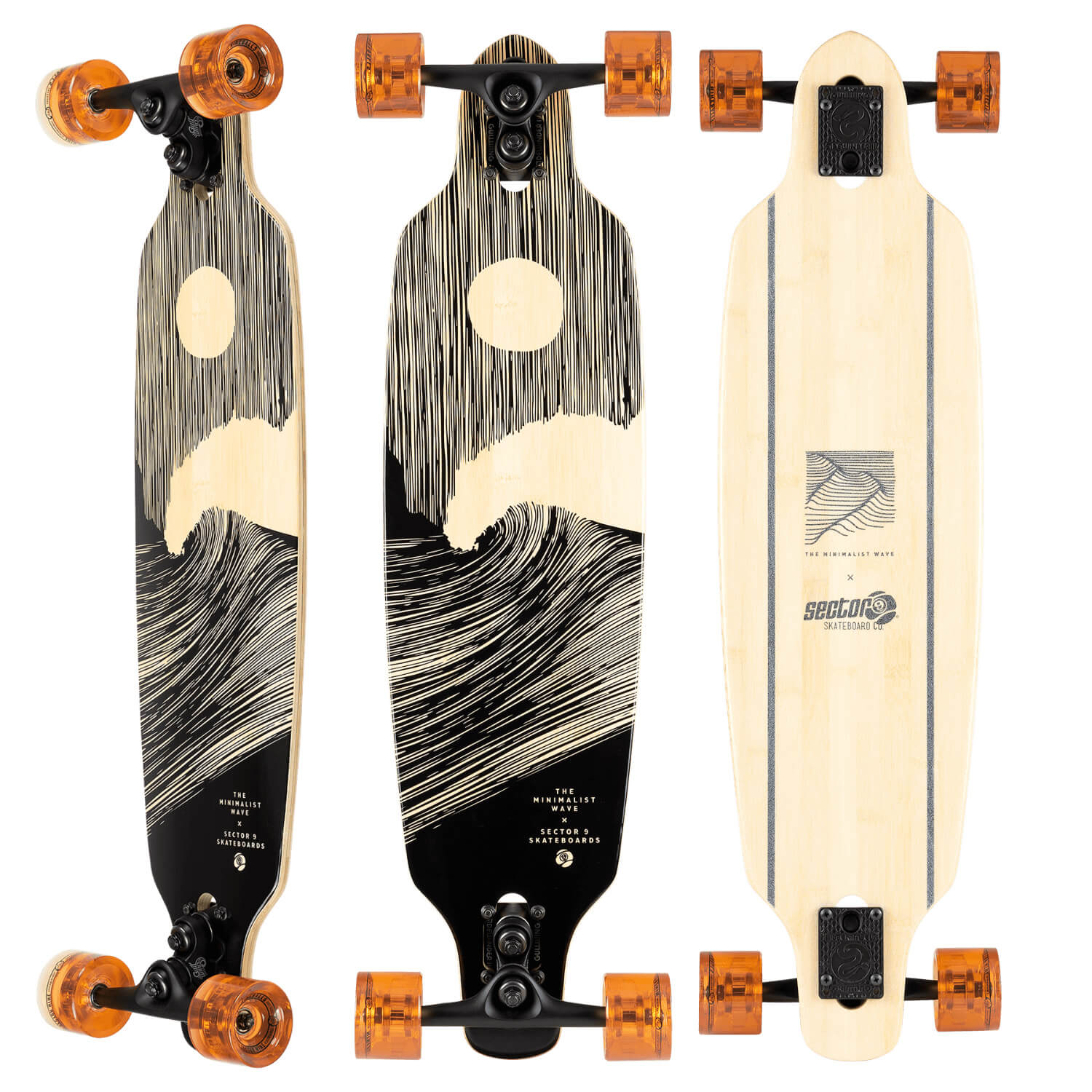 Sector 9 Shoots Full Moon Longboard Cruiser Complete