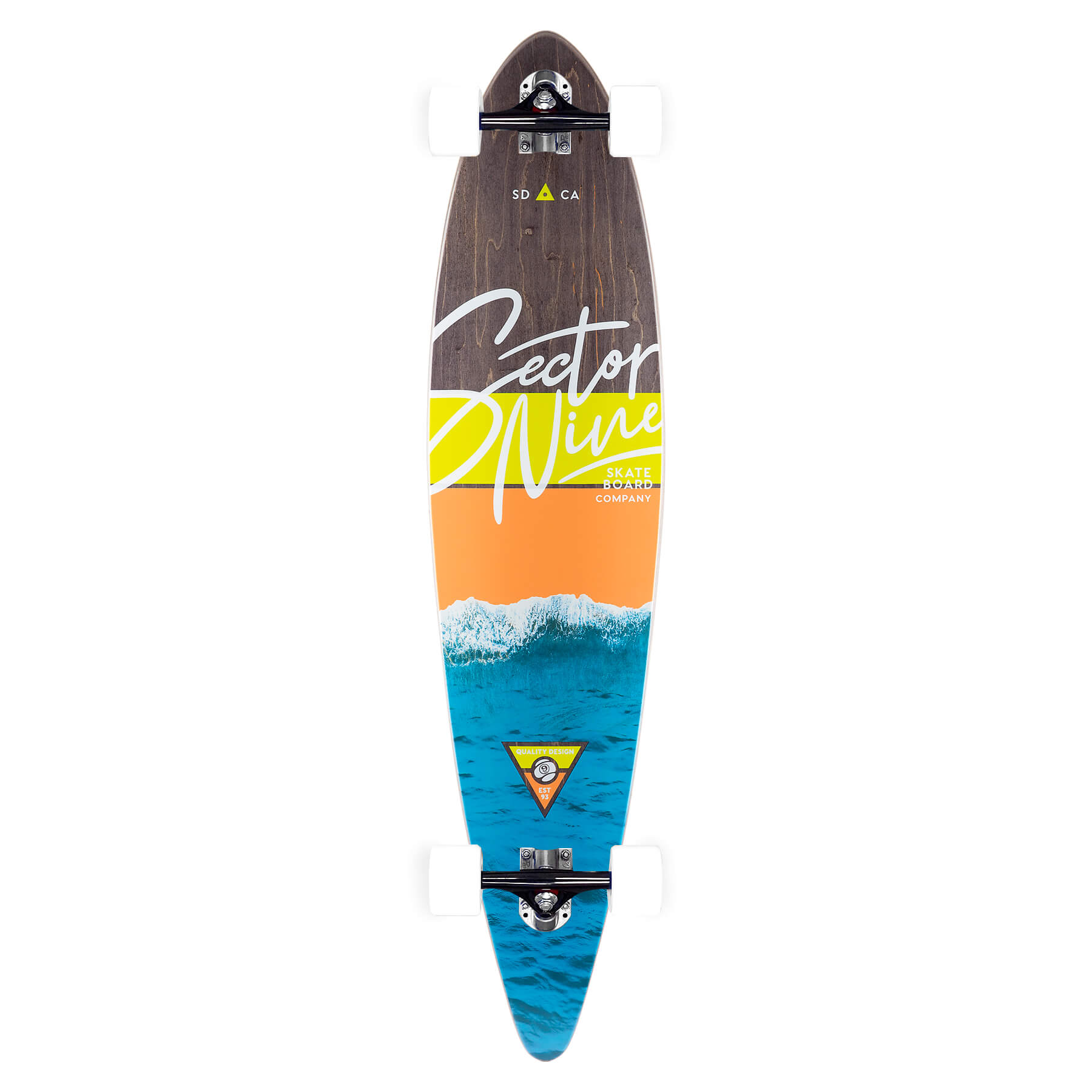 Sector 9 Shoreline Ledger Longboard Complete