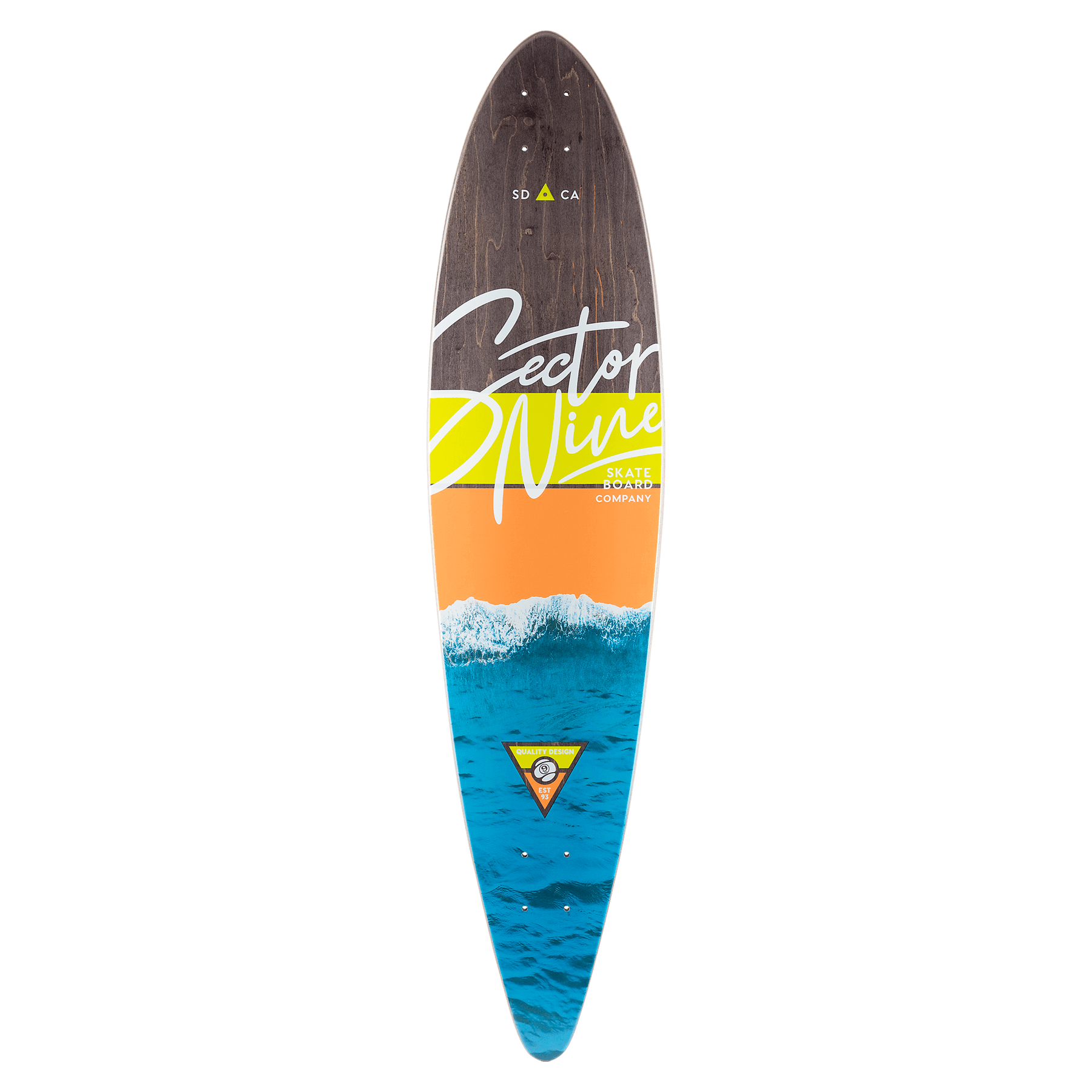 Sector 9 Shoreline Ledger Longboard Complete