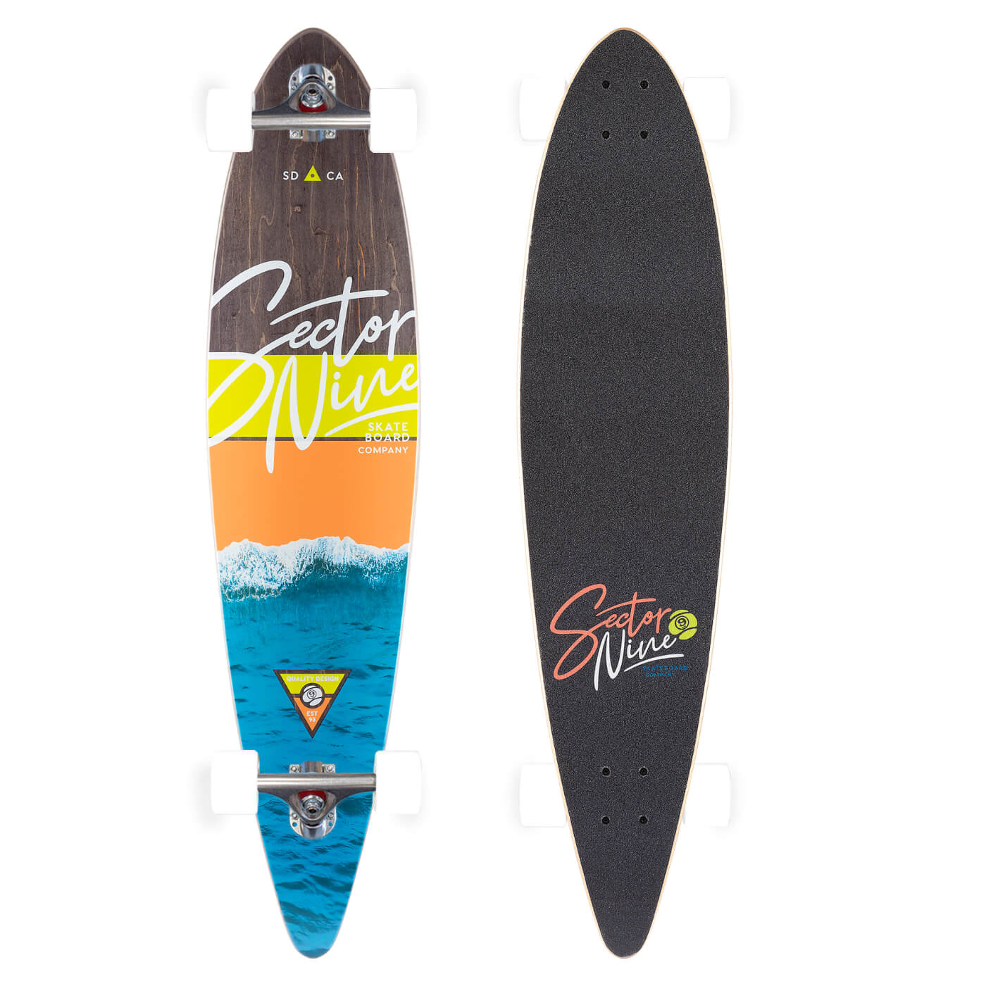 Sector 9 Shoreline Ledger Longboard Complete
