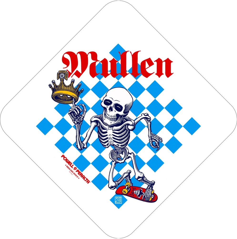 Powell-Peralta Bones Brigade Mullen Sticker