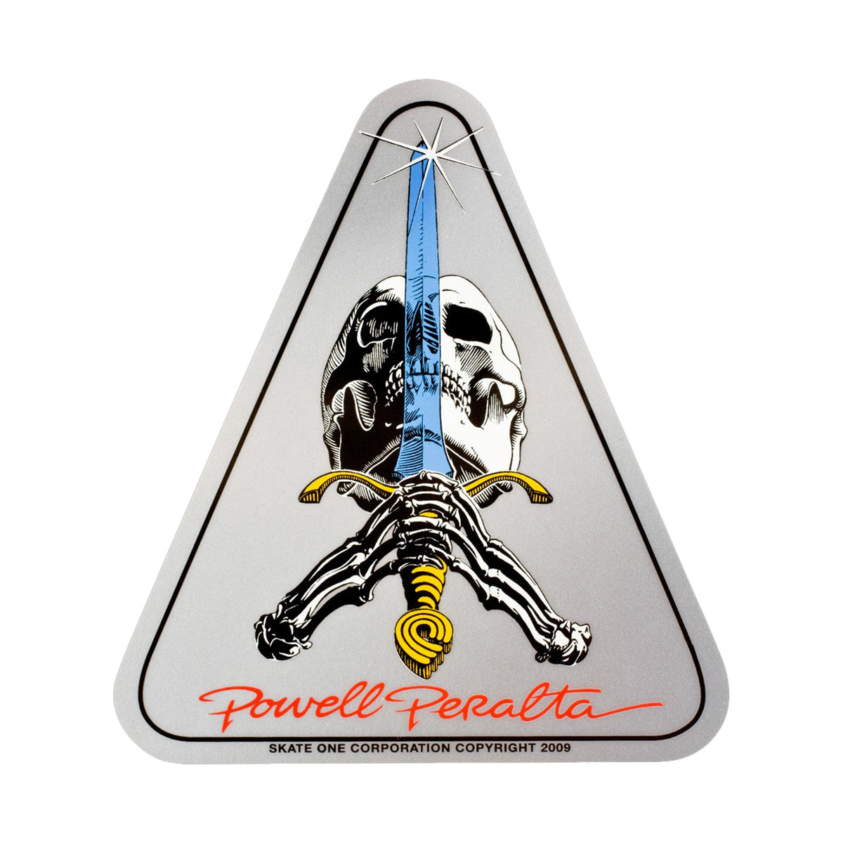 Powell-Peralta Skull & Sword Sticker