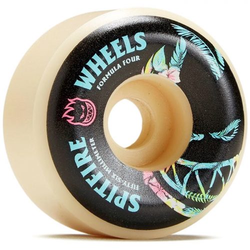 Spitfire Conical Formula Four Wheels, Floral Bighead, 56mm/99a