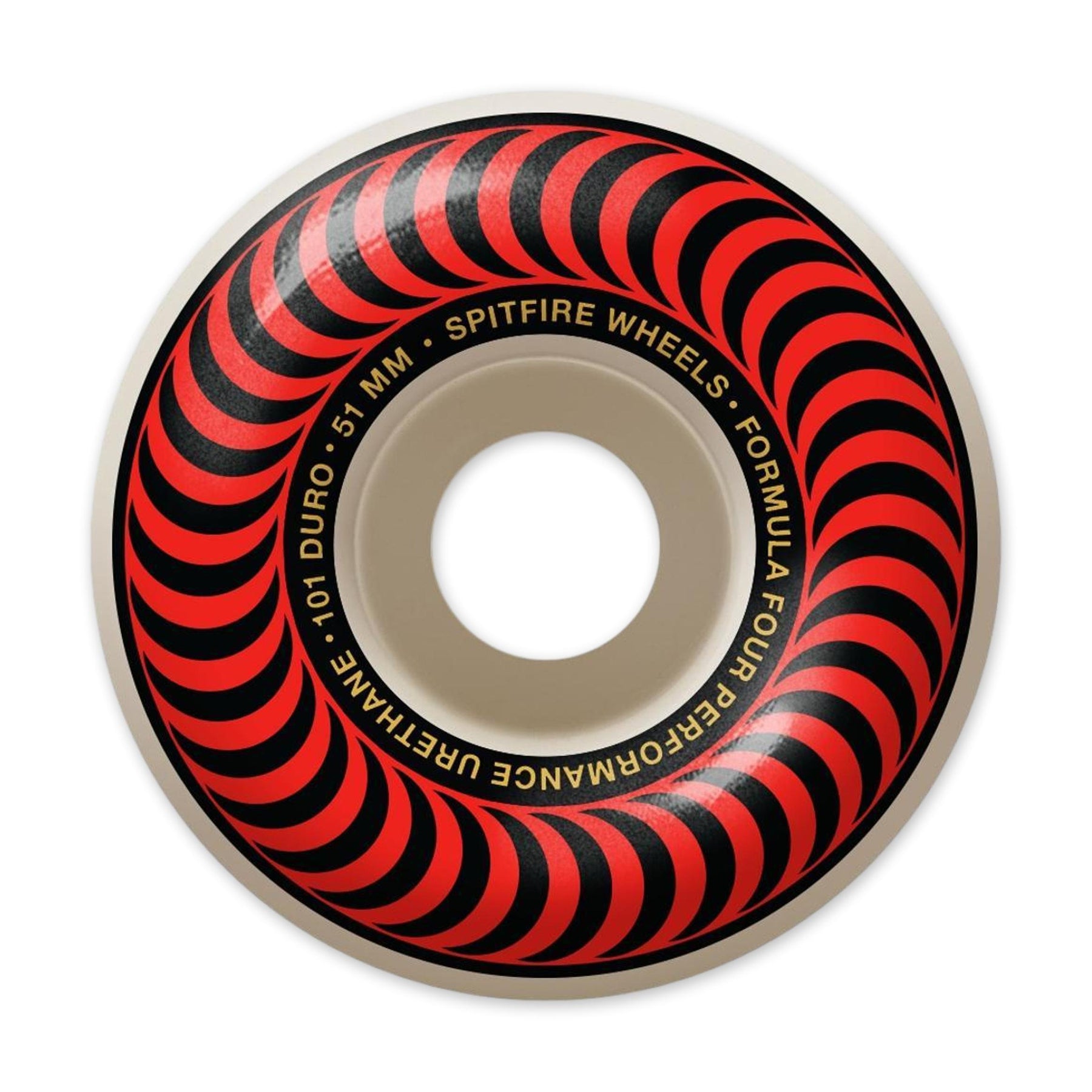 Spitfire Formula Four Classic Skateboard Wheels, 101a