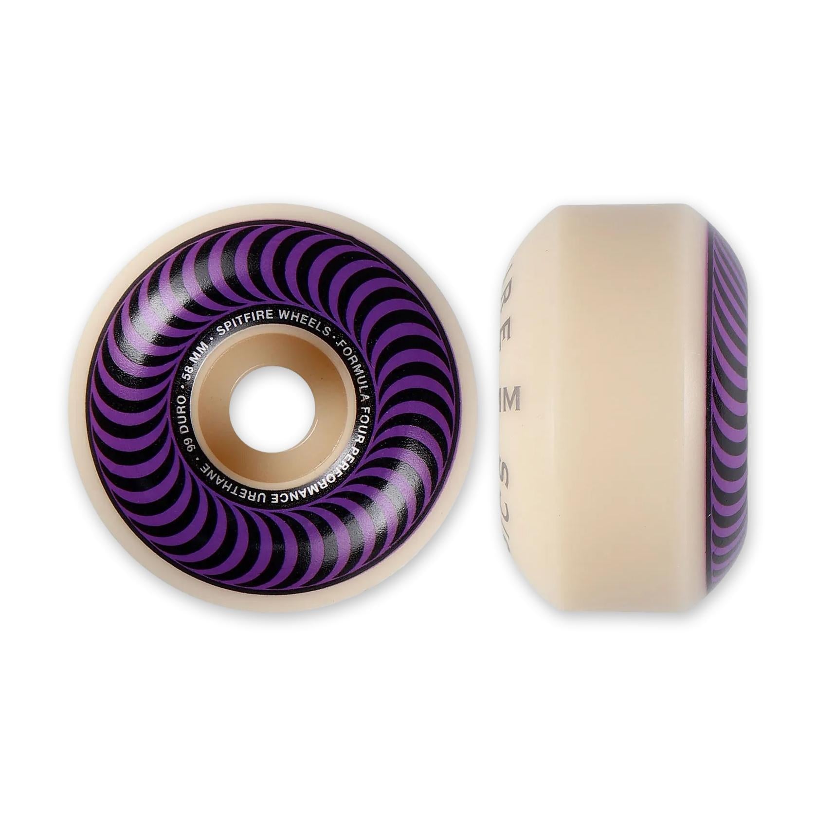 Spitfire Formula Four Classic Skateboard Wheels, 99a