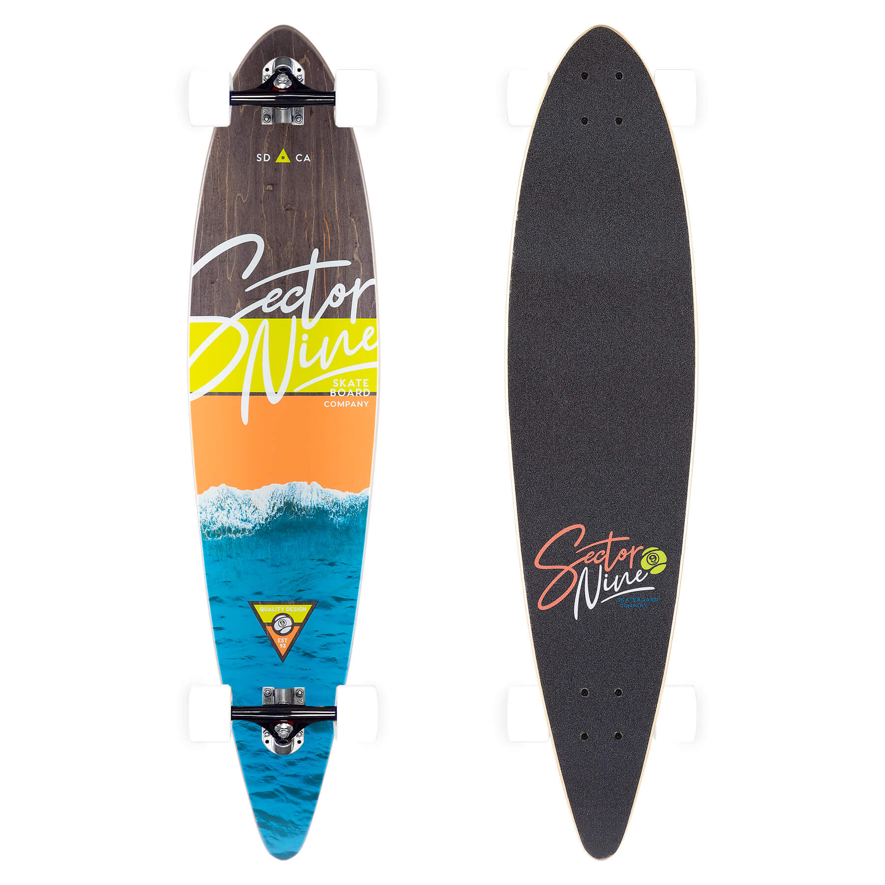 Sector 9 Shoreline Ledger Longboard Complete