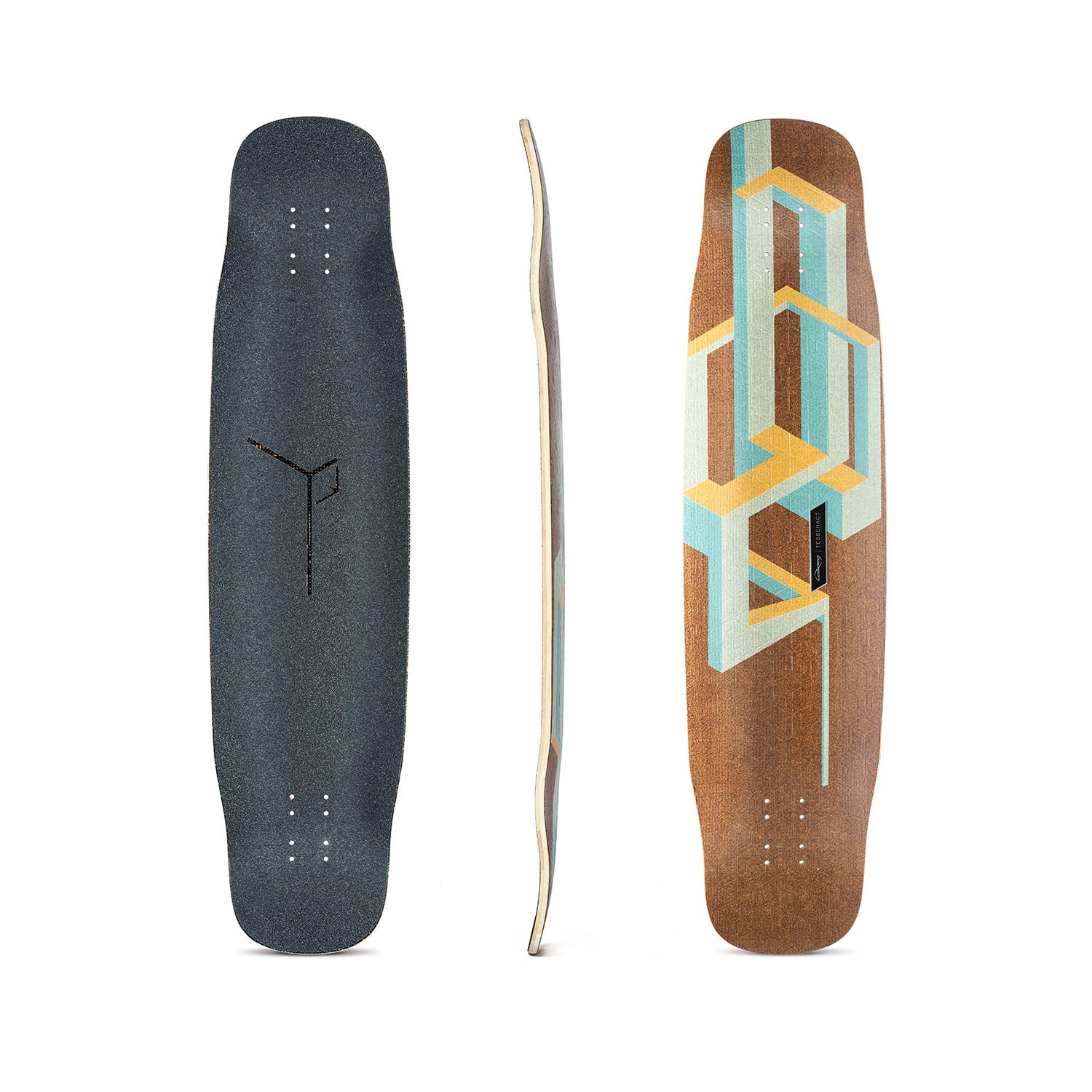 Loaded Basalt Tesseract Longboard, Deck and Complete