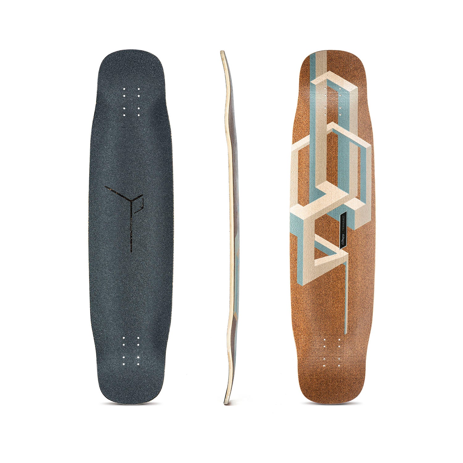 Loaded Basalt Tesseract Longboard, Deck and Complete