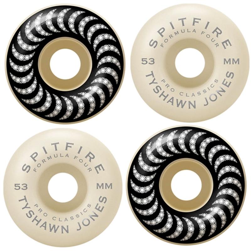 Spitfire Classic Formula Four Wheels, Tyshawn Pro, 53mm/99a