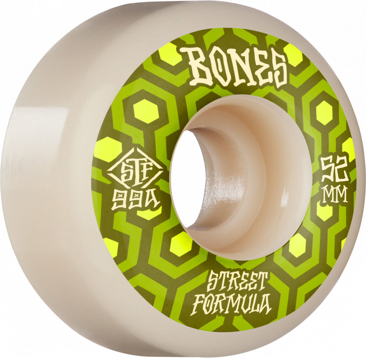 Bones Retros V1 Standards Wheels, 52mm/99a