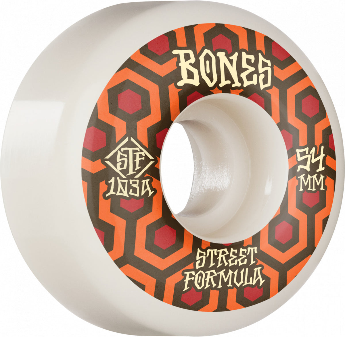 Bones Retros V1 Standards Wheels, 54mm/103a