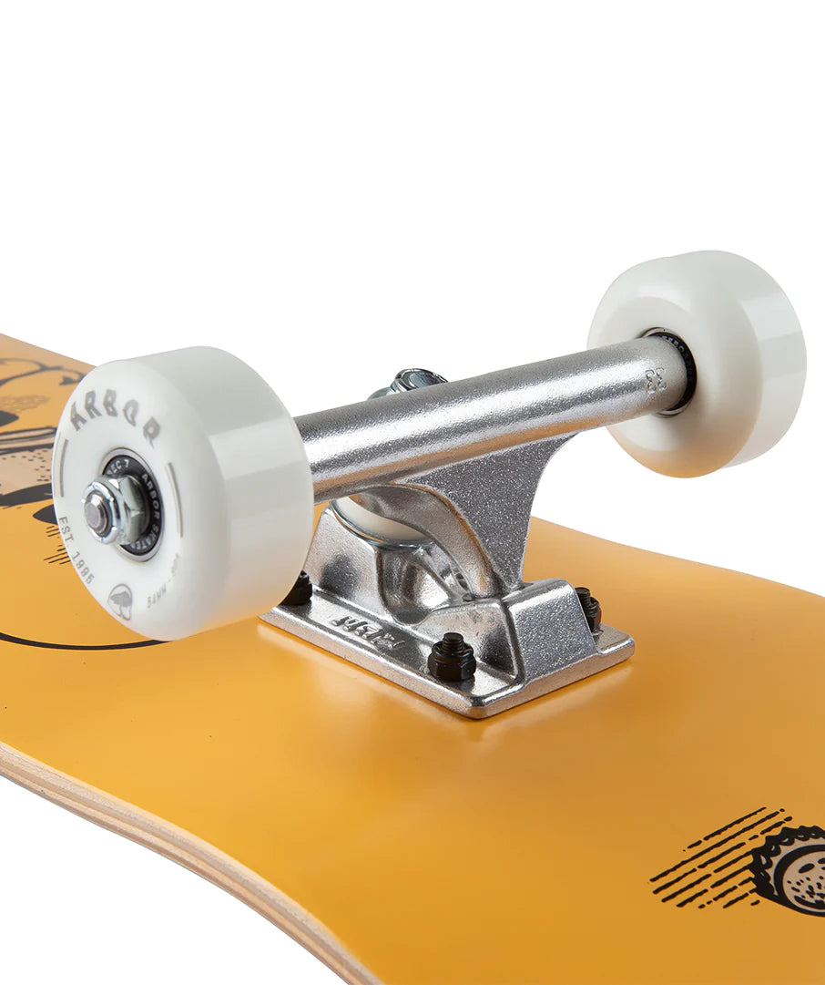 Arbor Whiskey Upcycle Skateboard Complete, 7.75"