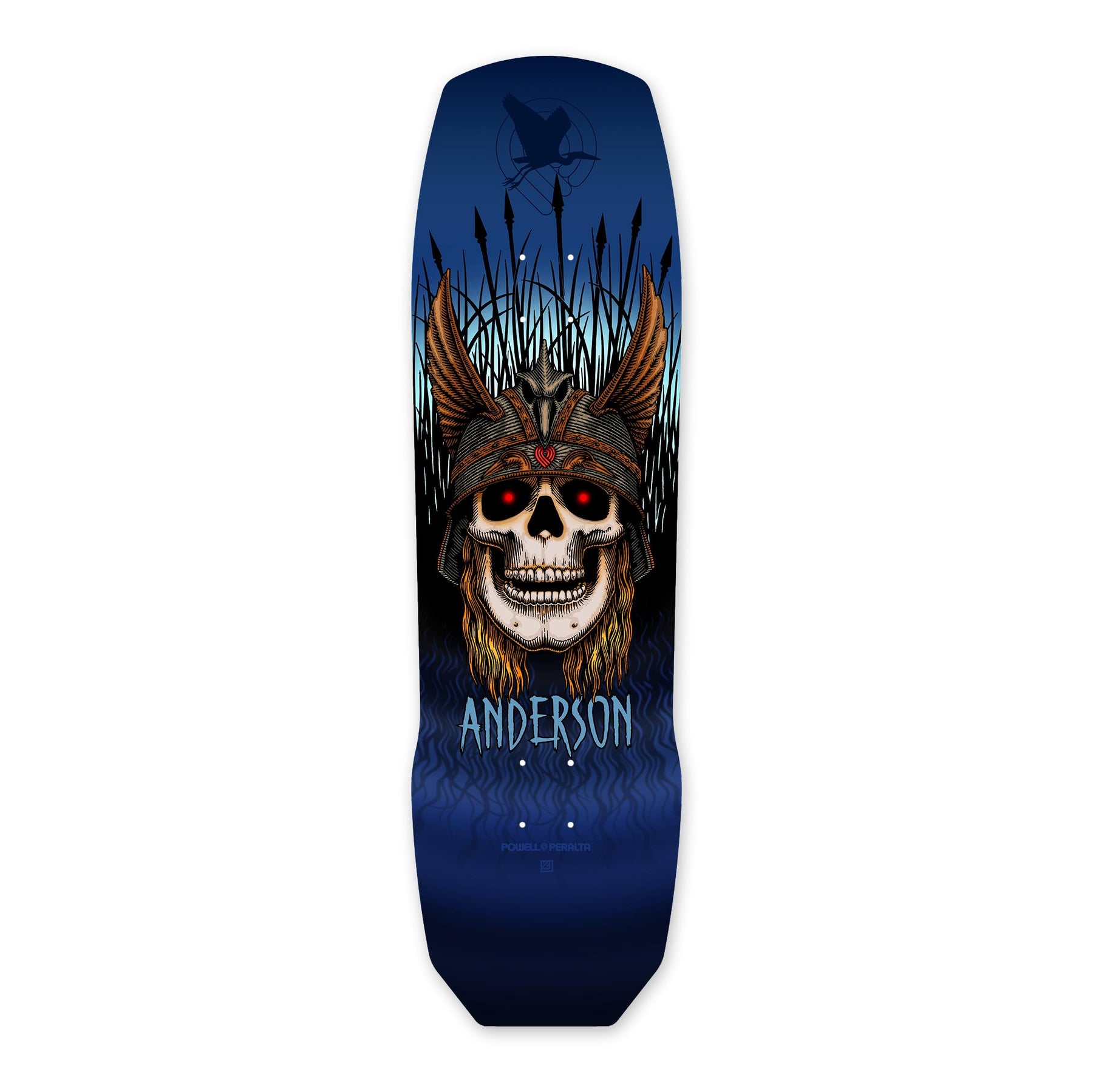 Powell Peralta Anderson Heron, Blue, 9.13"