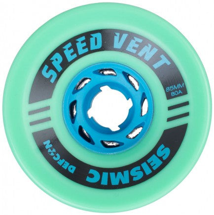 Seismic Speed Vent Longboard Wheels