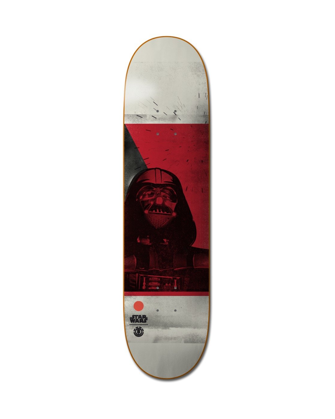 Giet incident kalligrafie Element Star Wars Skateboard, Vader 8.0", Deck Only