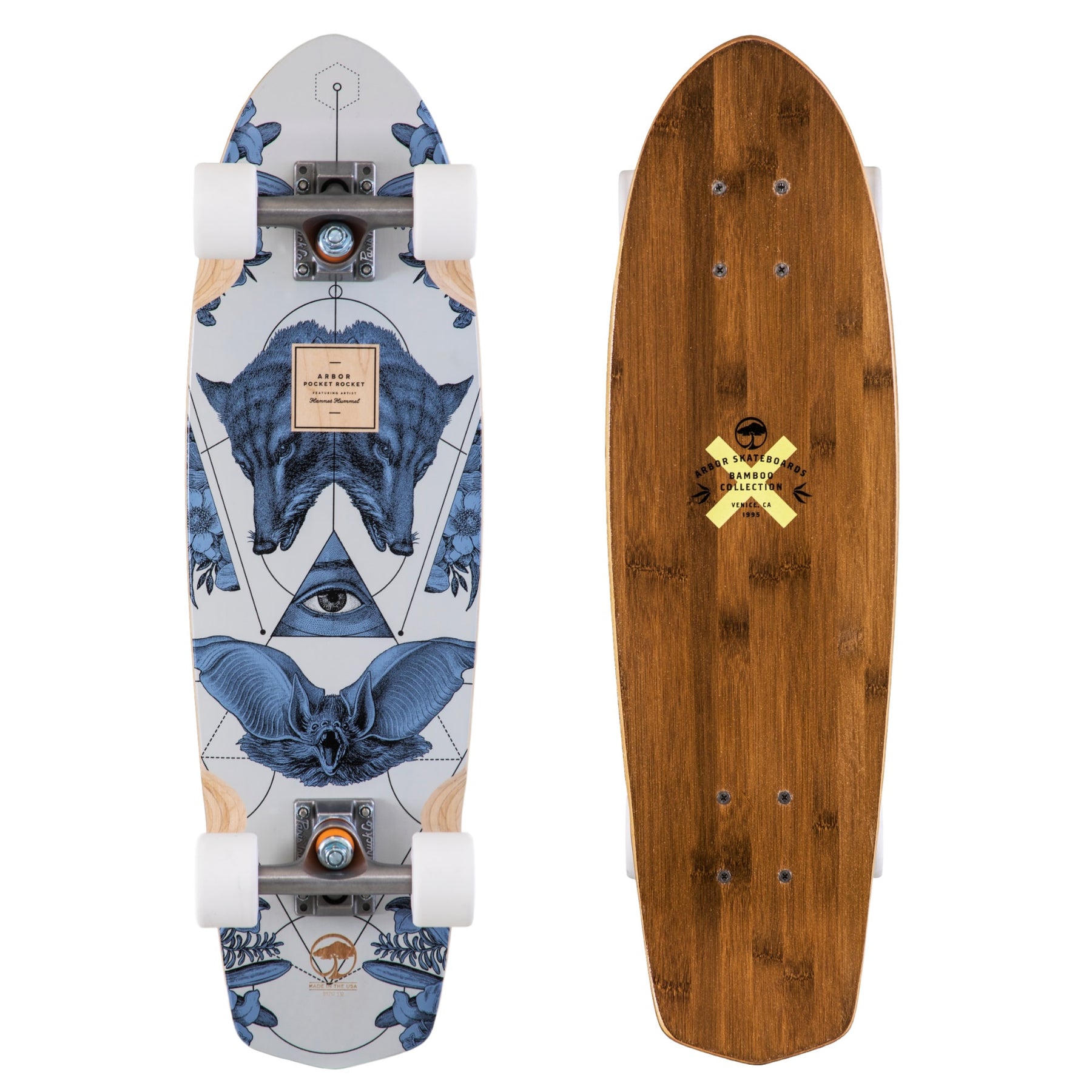 Arbor Pocket Rocket Complete Longboard Skateboard