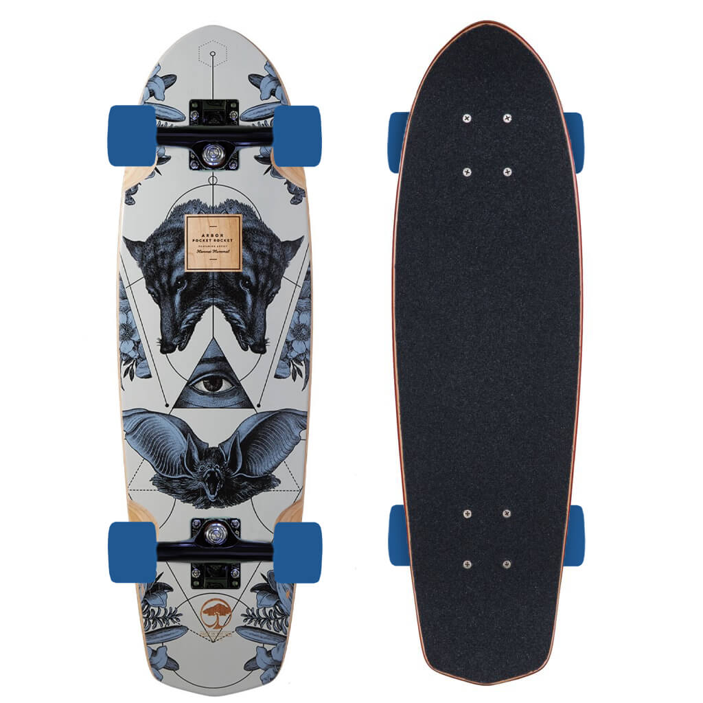Arbor Pocket Rocket Complete Longboard Skateboard