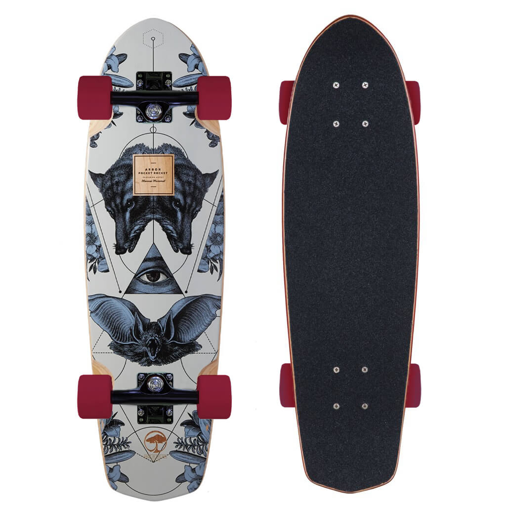 Arbor Pocket Rocket Complete Longboard Skateboard