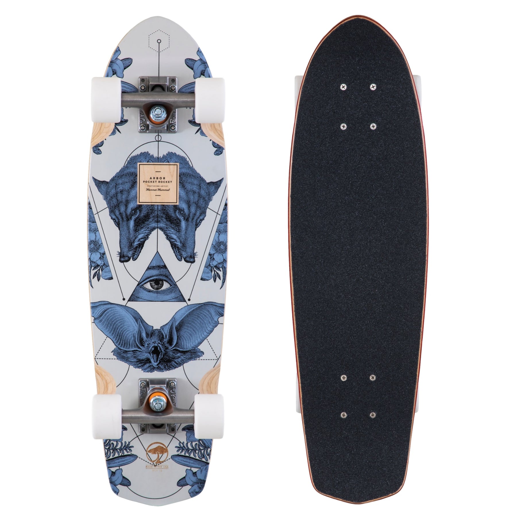 Arbor Pocket Rocket Complete Longboard Skateboard