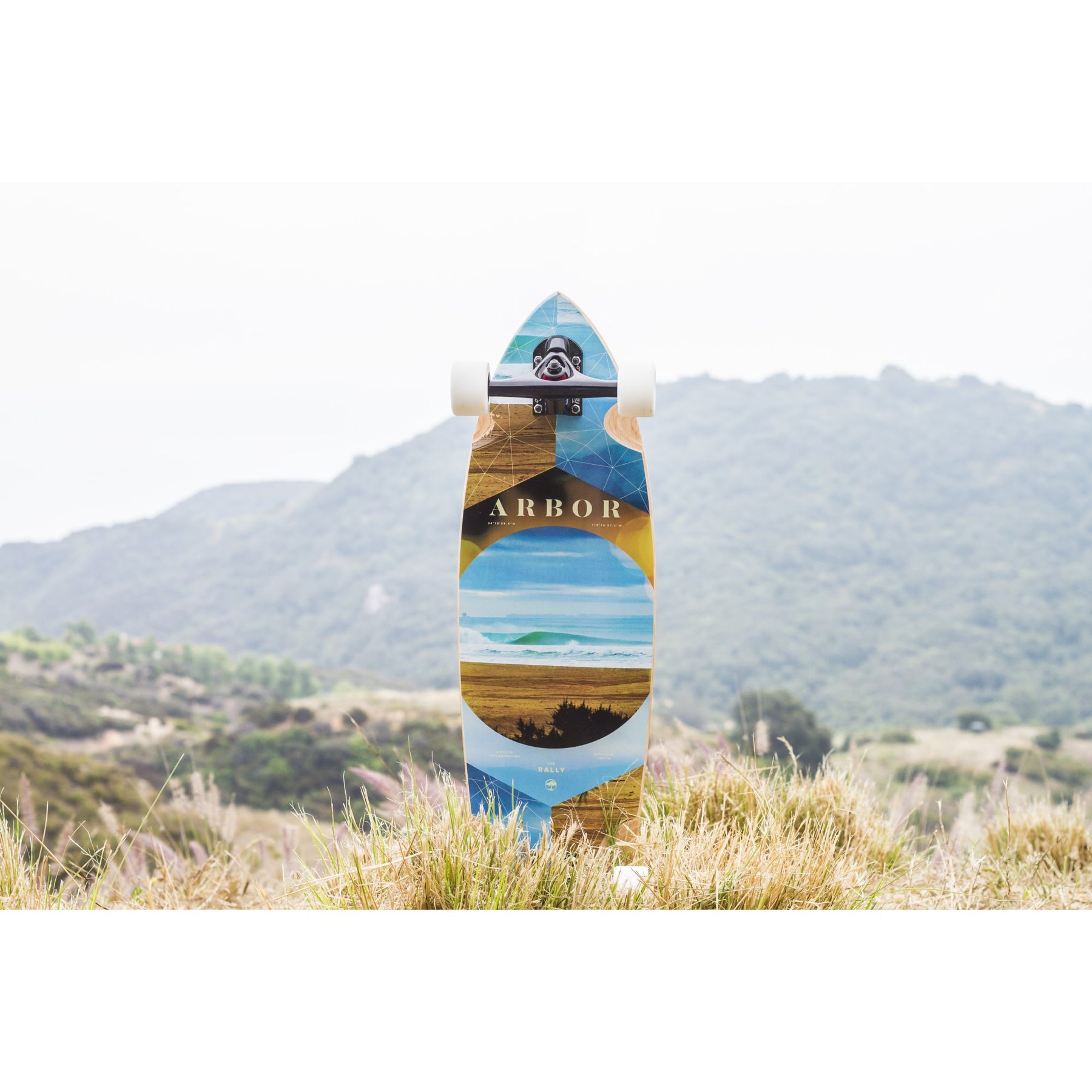 Arbor Rally Longboard Skateboard Complete Build