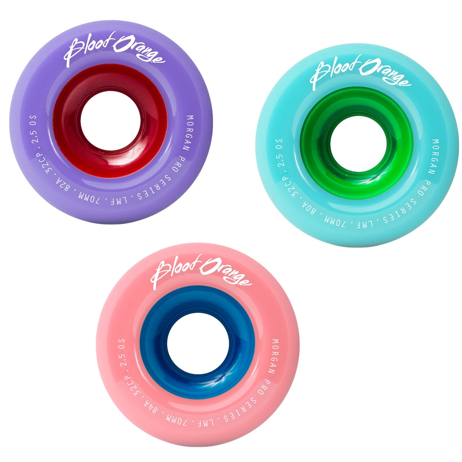 Blood Orange Liam Morgan Pro Longboard Wheels, 60mm | 65mm | 70mm