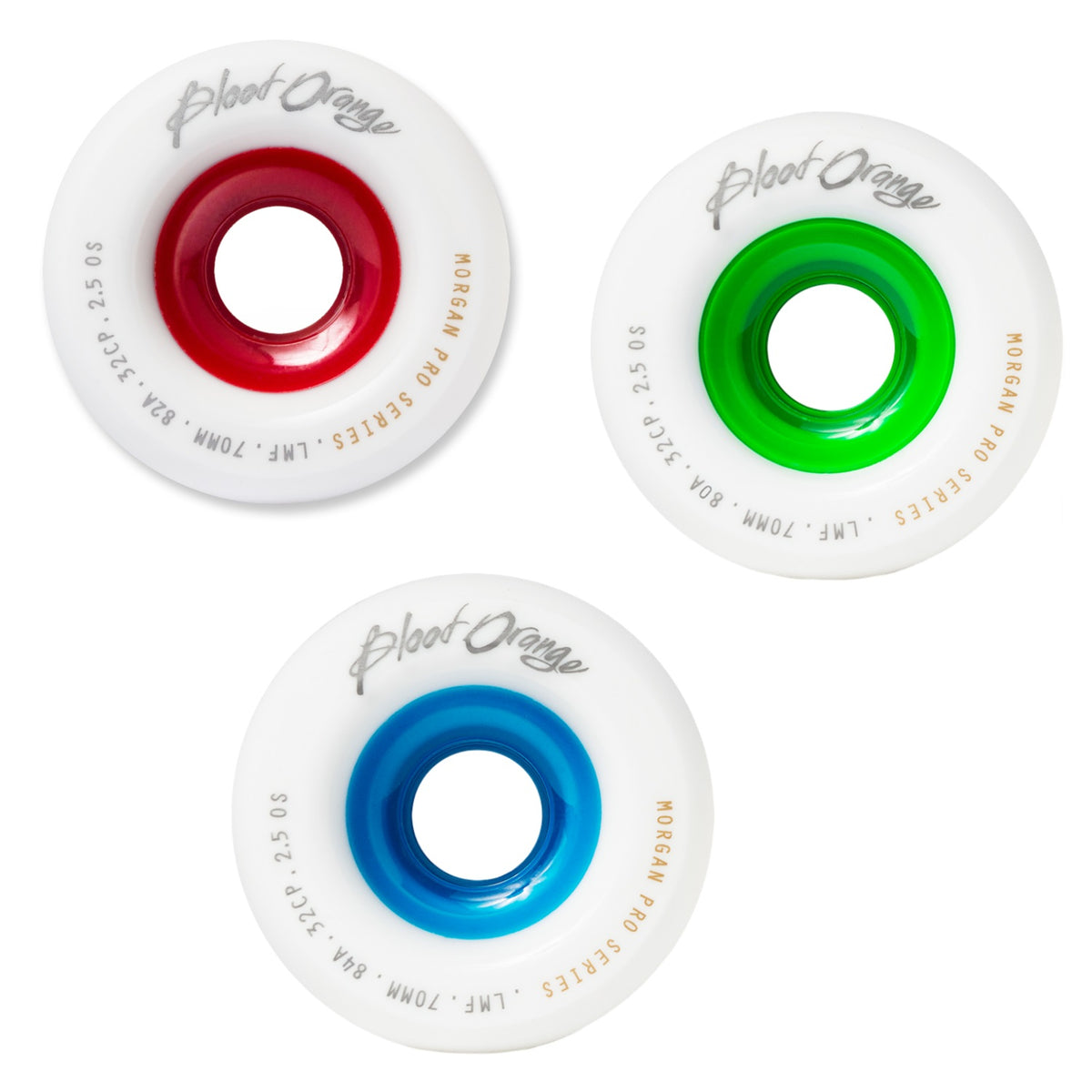 Blood Orange Liam Morgan Pro Longboard Wheels, 60mm | 65mm | 70mm